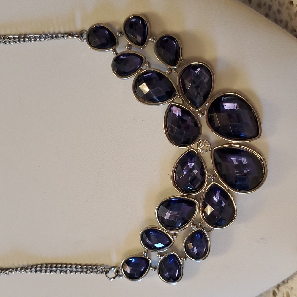 Charming Charlie Blue Necklace